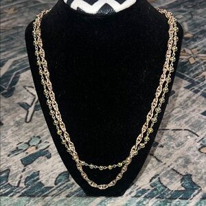 Coro Gold and Silver-Tone Women's Necklace